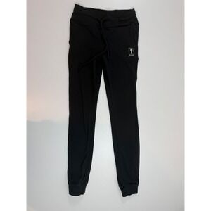 1st Phorm Black Jogger Pants Women's Athletic Workout Lounge Drawstring Leggings